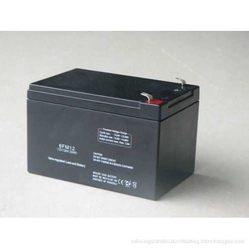 Valve Regulated Lead Acid Gas Recombination 12v 12ah 6fm12h Ups High Rate Vrla Batteries
